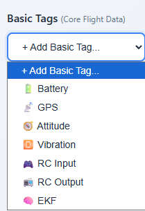 Basic tag selector